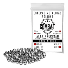 Munição Airsoft Esferas Alumínio Combat Airsoft 6mm 150un Foto  mini 1