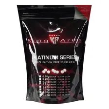 Municao Bbs Bolinha Airsoft Esferas 0.25gr King Arms 4000uni Foto mini 1