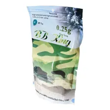 Munição Bolinhas Airsoft 0,25g Pacote 4000 Bbs Bbking Foto mini 3