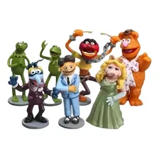 Muppets Bonecos Kermit Gonzo Walter - Kit 7 Personagens Foto mini 2