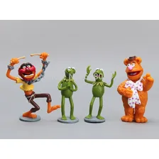 Muppets Bonecos Kermit Gonzo Walter - Kit 7 Personagens Foto mini 4
