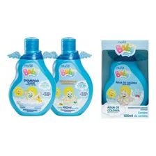 Muriel Baby Menino Hora Do Banho Kit Com 07 Produtos Cor Azul Foto mini 2