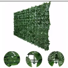 Muro Inglês 2,00x0,50mts Folhas De Ficus Artificial Foto  mini 1