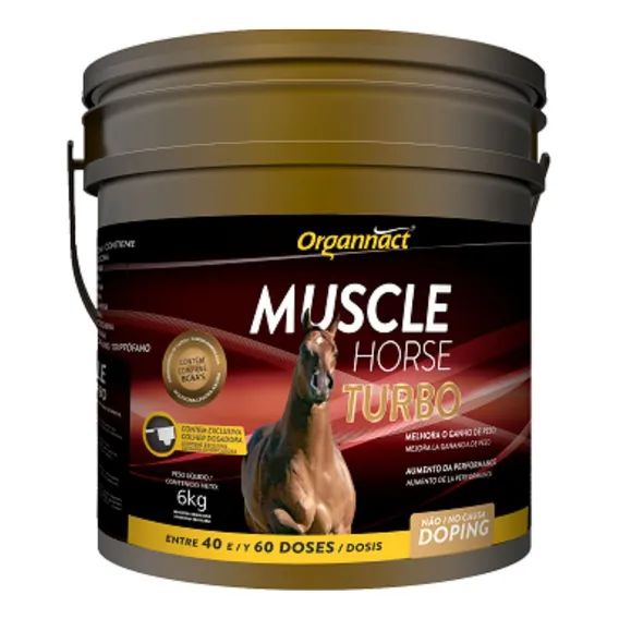 Muscle Horse Turbo 6 Kg - Organnact Foto 1