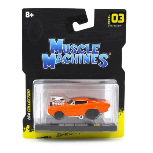 Muscle Machines Model 03 Die-cast - 1966 Dodge Charger 03 Foto 1