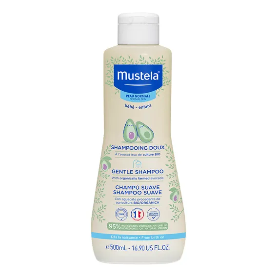 Mustela Shampoo Suave Bebê 500ml Foto 1