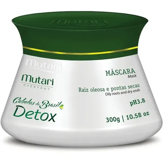 Mutari Detox Máscara Raiz Oleosa E Pontas Secas Foto 1