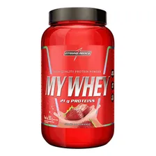 My Whey Shake de Morango Pote 900g Integralmédica Foto  mini 1