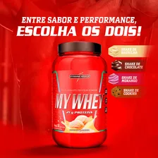 My Whey Shake de Morango Pote 900g Integralmédica Foto mini  3