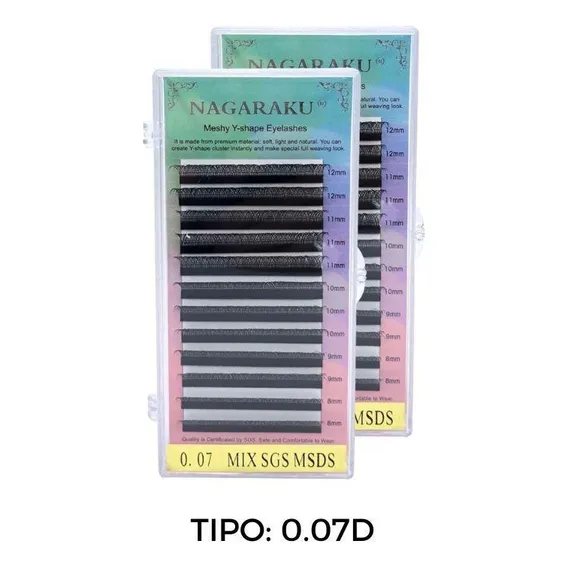 Nagaraku Cilios Cinza Mix 0.07 D Foto 1