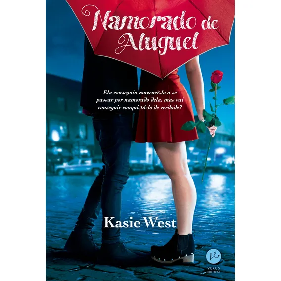 Namorado de aluguel, de West, Kasie. Editorial Verus Editora Ltda., capa mole em português, 2016 Foto 1
