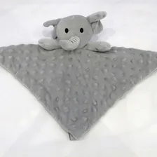 Naninha Elefante Cinza Minha Primeira Naninha - Laço Bebê Foto mini  3