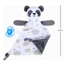Naninha Panda Com Prendedor De Chupeta 14563 - Buba Foto mini 3
