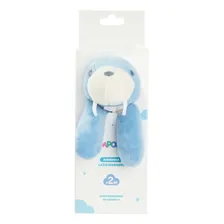 Naninha Paninho Prendedor De Chupeta Bebê Pimpolho Bichinhos Cor Azul-celeste/leãomarinho Foto mini  2