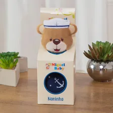 Naninha Para BebĂȘ Naninha Com Bichinho Paninho Para BebĂȘ Cor Ursinho Marinheiro Foto mini 1