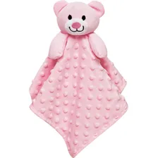 Naninha Para Bêbe Macia Antialérgico Menina E Menino Buba Cor Rosa Claro Foto  mini 1