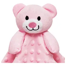 Naninha Para Bêbe Macia Antialérgico Menina E Menino Buba Cor Rosa Claro Foto mini  2