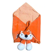 Naninha Plush Com Prendedor Chupeta Raposa Fubá Zip Toys Foto mini 4