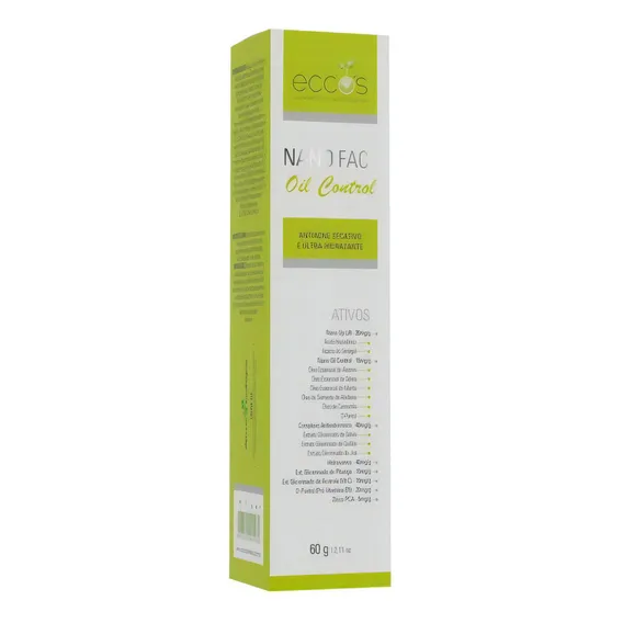 Nano Face Oil Control 60g Serum Anti-acne Hidratante E Foto 1