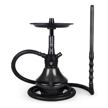 Narguile Bishop Triton Hookah Completo Preto Foto mini  2