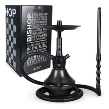 Narguile Bishop Triton Hookah Completo Preto Foto  mini 1