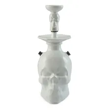 Narguilé Mh04 Caveira Branco Mondo Hookah Foto mini 1