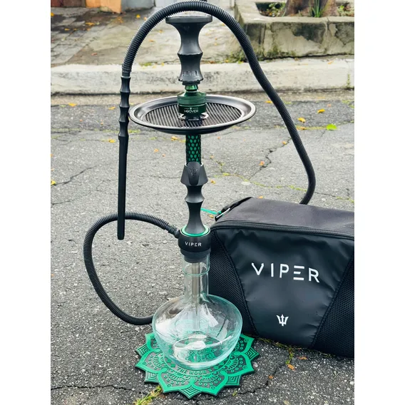 Narguile Triton Viper 2 Cor Verde Foto 1