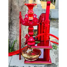Narguile Zeus Single 0209 Cor Vermelho Foto  mini 1