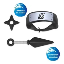 Naruto Kit Ninja Bandana + Kunai + Shuriken Elka 1188 Foto mini  3