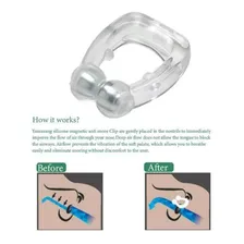 Nasal Clipes Anti Ronco Magnético- Kit 2 Unidades Foto mini 4