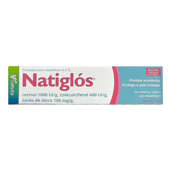 Natiglos Pomada Com 45g Foto 1