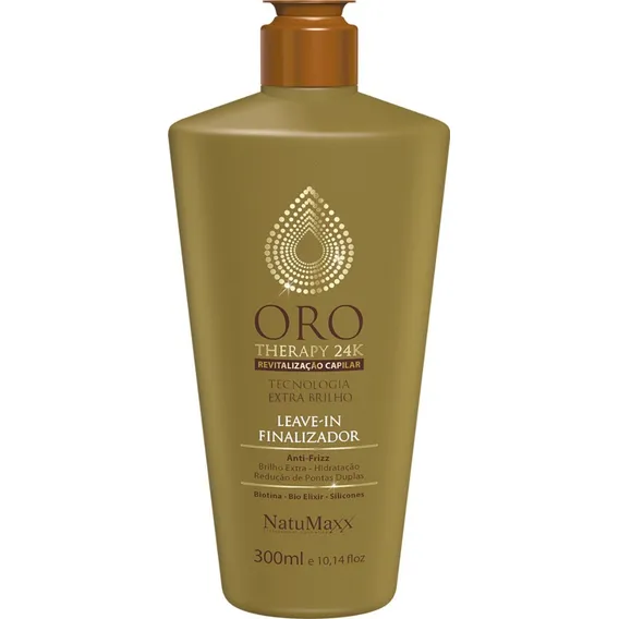 Natumaxx Oro Therapy Leave-in Extra Shine - Leave-in 300ml Foto 1