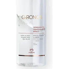 Natura Demaquilante Bifásico Chronos 150ml Remoção Intensiva Foto mini 4