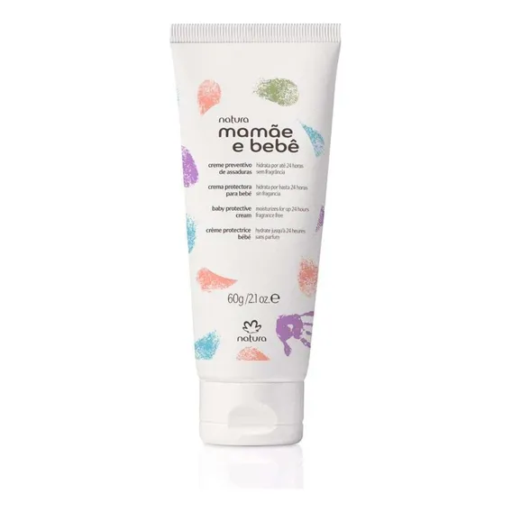 Natura Mamae E Bebe Creme Preventivo De Assaduras 60g Foto 1