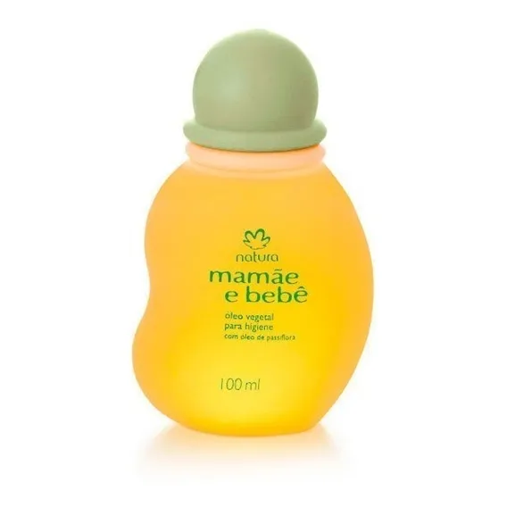 Natura Óleo Vegetal Para Higiene Mamãe E Bebê - 100ml Foto 1