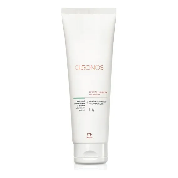 Natura Sabonete Gel Limpeza Profunda Chronos 115ml Foto 1