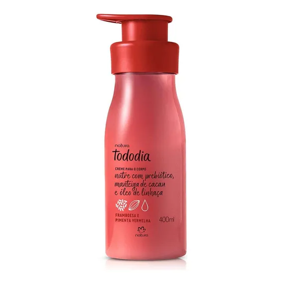 Natura Tododia Hidratante Framboesa E Pimenta Vermelha 400ml Foto 1
