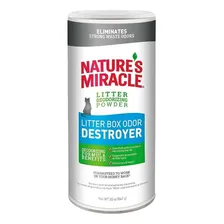 Nature Miracle Pó Destruitor de Odor Caixa Areia Gato X 20 Oz Foto  mini 1