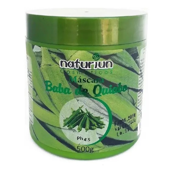 Naturiun Baba De Quiabo Mascara Hidratante 500g Foto 1