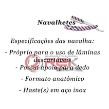 Navalha Navalhete De Barbeiro Profissionais Cor Furta Cor Foto mini 2