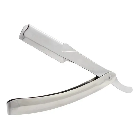 Navalha Navalhete Inox Profissional Foto 1