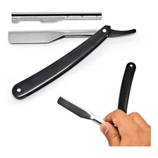 Navalhete Barbeiro Profissional Sekich + Lâminas Lord Cor Prateado Foto mini 4