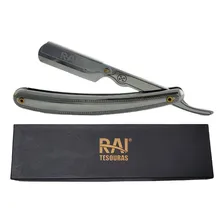 Navalhete Navalha Cabeleireiro Barbeiro Profissional Rai Cor Inox Foto mini 1