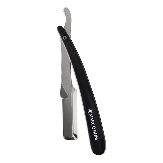 Navalhete Retrátil Em Aço Inox Barba E Costeleta Marco Boni Foto 1