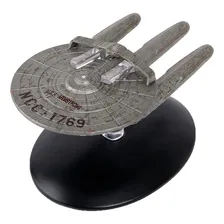 Nave Star Trek Official Collection Uss Armstrong Cor Prata Foto  mini 1