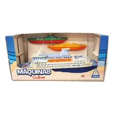 Navio Cruzeiro E 02 Barcos Naval Kit Barquinhos Brinquedo Foto mini  3