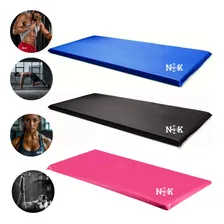 Nbk Flex Colchonete para Academia NBK FLEX 90x45cm Colchonete para Yoga Colchonete Grande Colchonete em Espuma Colchonete de Abdominal Funcional Colchoneta Azul Foto mini  2