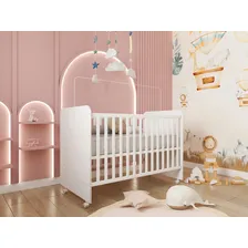NE cama berço americano com colchão menino menina bebe inocencia com rodizios criança Foto mini  2