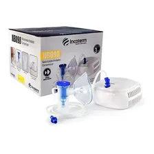 Nebulizador compressor Incoterm NB090 branco 127/220V Foto mini 4