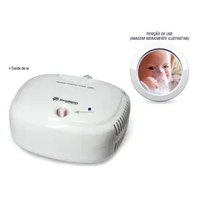 Nebulizador/inalador Compressor Nb090 Incoterm. Incoterm Branco Foto mini 3